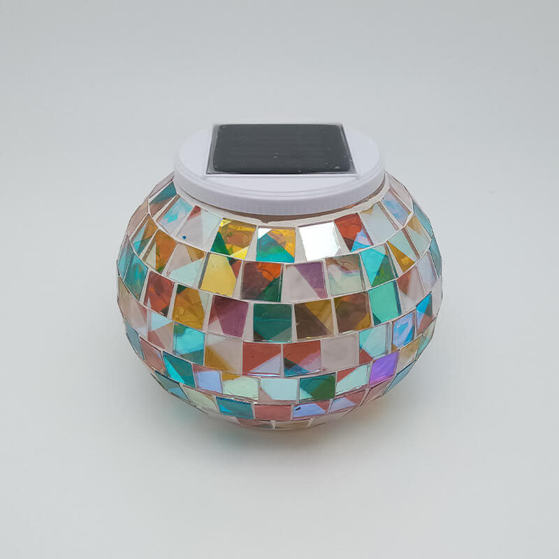 Tiffany Solar Waterproof LED Mosaic Lawn Light - Outdoor Decorative Lighting