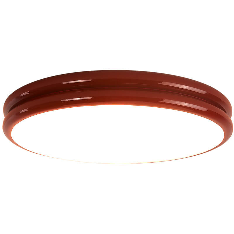 Modern Eye Care Children's Wrought Iron Round LED Flush Mount Light