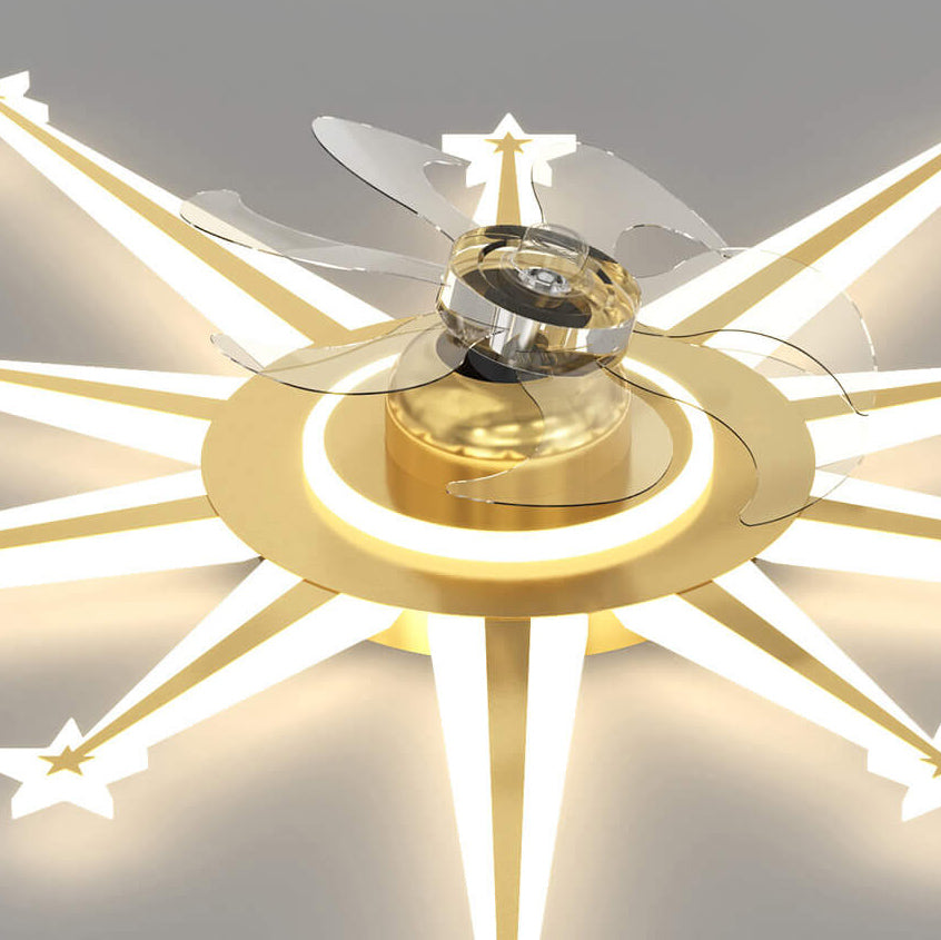 Childlike Creative Meteor LED Ceiling Fan Light

Illuminate your child's room with our Childlike Creative Meteor LED Ceiling Fan Light. This unique flush mount design combines fun and functionality, featuring a meteor-inspired shape that captures the imag
