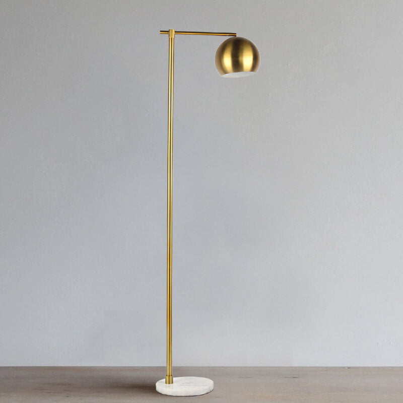 Nordic Light Luxury Iron Floor Lamp - 1-Light Standing Design