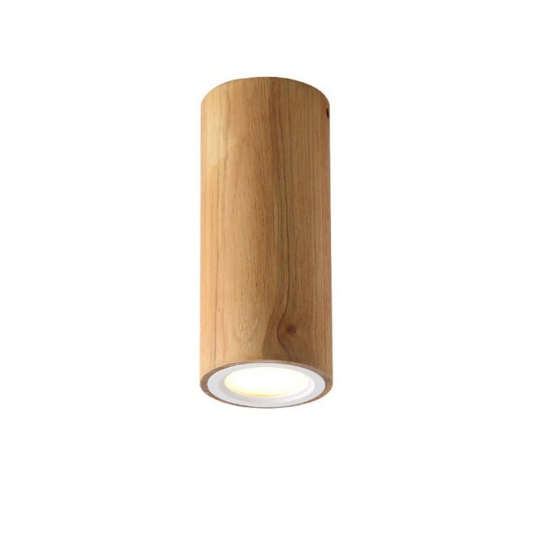 Nordic Creative Log Tube LED Flush Mount Ceiling Light
