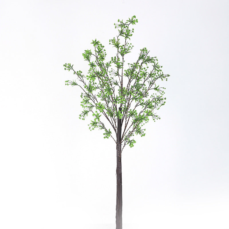 Modern Art Deco Waterproof Copper Tree USB LED Floor Lamp for Bedroom