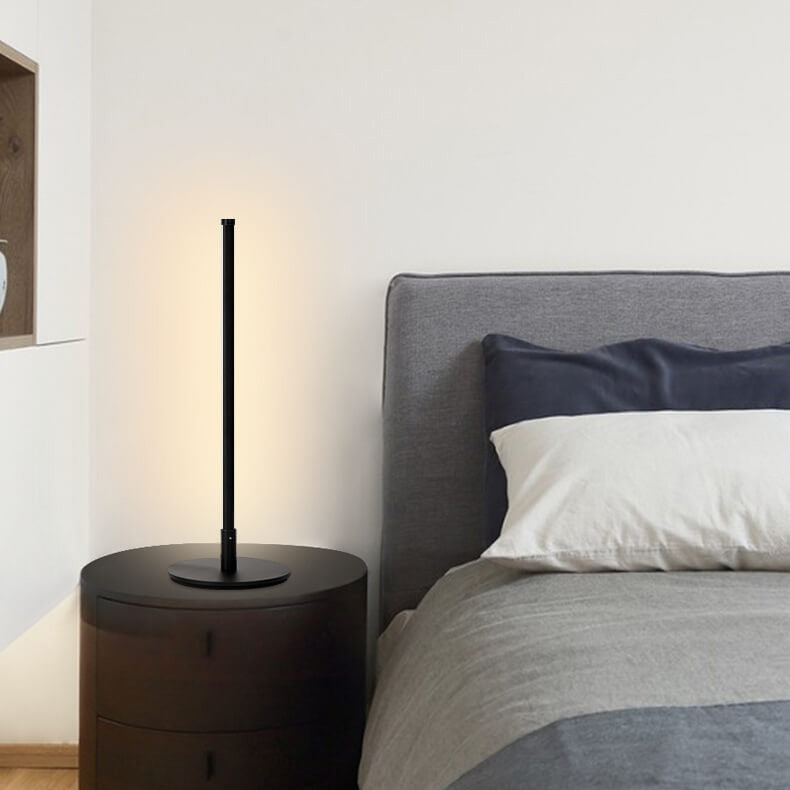 Modern Minimalist Linear Linear Line LED Table Lamp Stylish Desk Light Adjustable Brightness Home Office Lighting Energy-Efficient Compact Design Contemporary Decor Accent Light USB Rechargeable Modern Decor