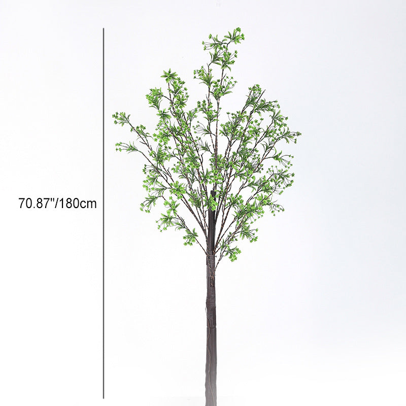 Modern Art Deco Waterproof Copper Tree USB LED Floor Lamp for Bedroom
