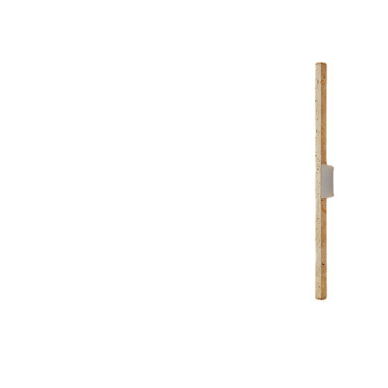 Wabi-Sabi Yellow Travertine LED Wall Sconce Lamp