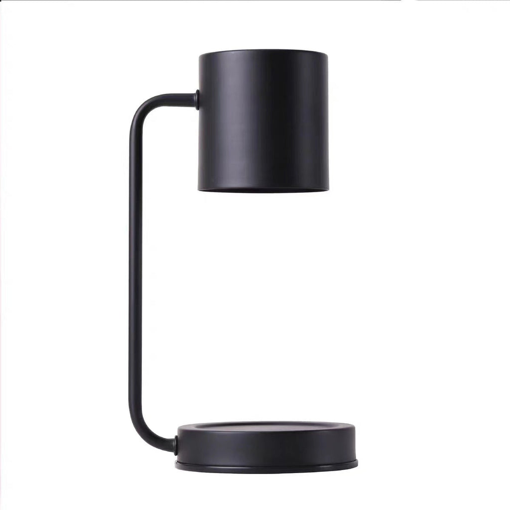 Contemporary Nordic Melting Wax Table Lamp - Iron Cylinder Shade 1-Light for Study