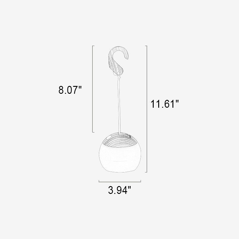Modern Minimalist USB Rechargeable LED Camping Tent Light