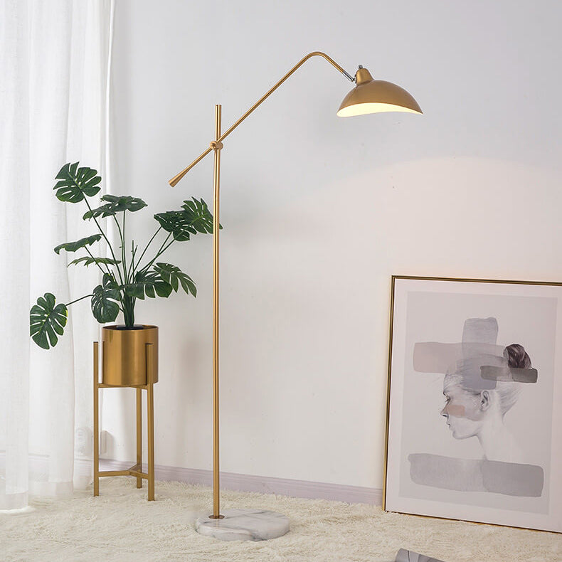Modern Adjustable 1-Light Floor Lamp - Stylish Standing Lighting for Home and Office