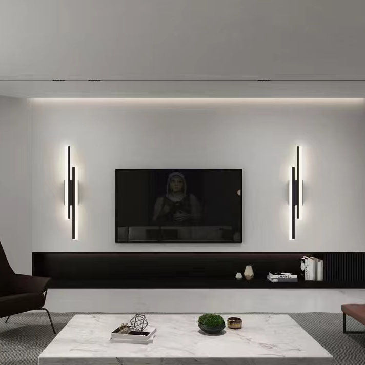Modern Minimalist Iron Acrylic LED Wall Sconce Light