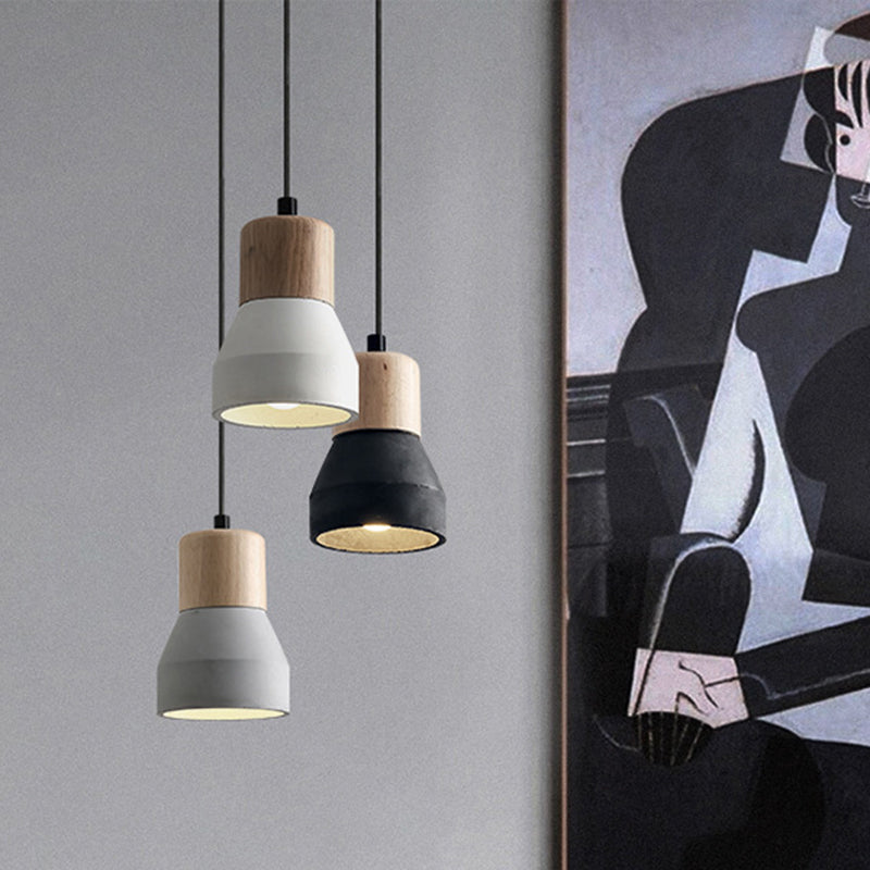 Nordic Tapered 1-Light Mini LED Pendant Light