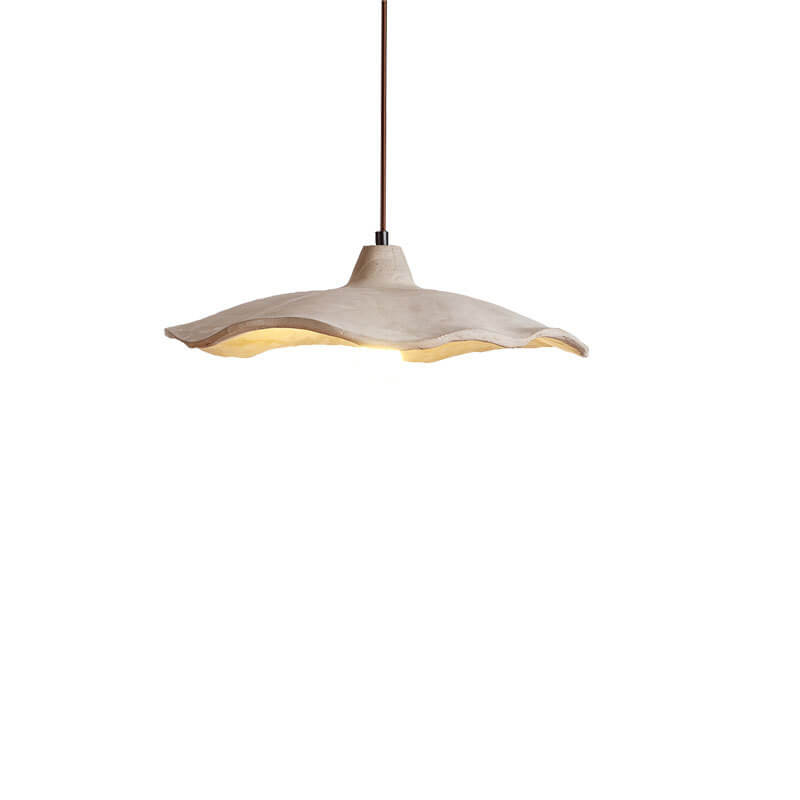 Japanese Vintage Flower Shape Lampshade Ceiling Light Chandelier 1/2/3-Light
