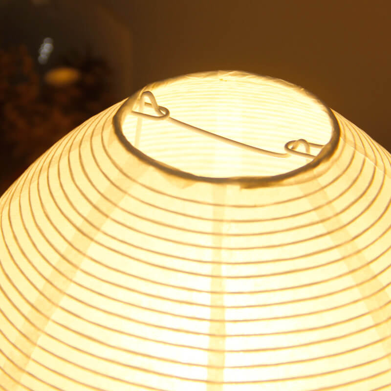 Nordic Minimalist Xuan Paper Lantern Table Lamp - 1-Light Design for Home Decor