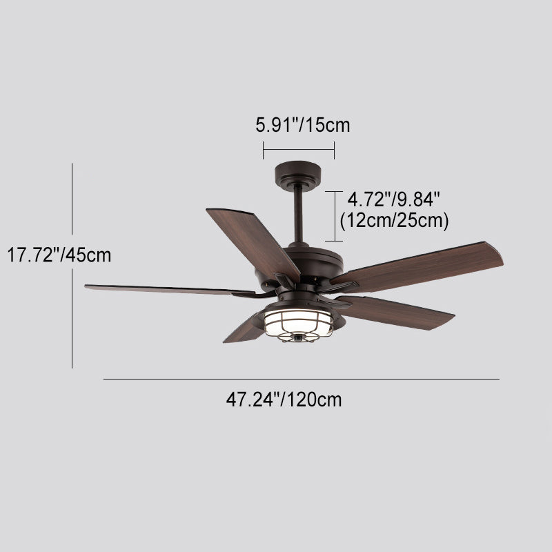 Industrial Waterproof Wood Fan Blade Ceiling Fan Light Outdoor Patio

Enhance your outdoor space with this contemporary industrial ceiling fan light, featuring durable waterproof wood fan blades and a sleek round iron frame. Perfect for patios, this styli