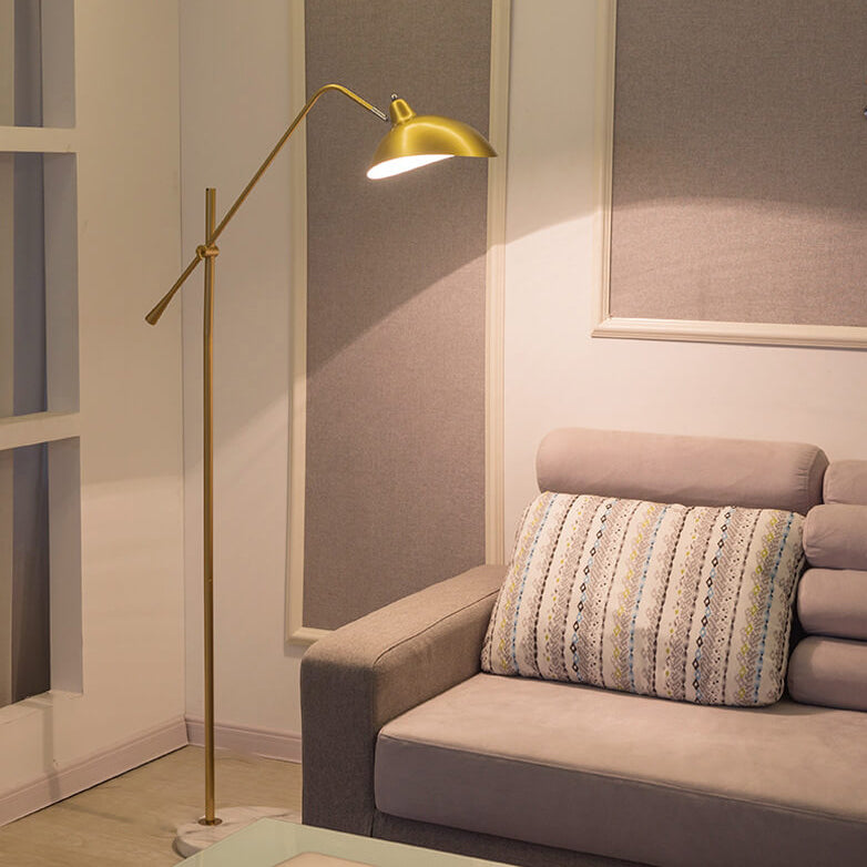 Modern Adjustable 1-Light Floor Lamp - Stylish Standing Lighting for Home and Office