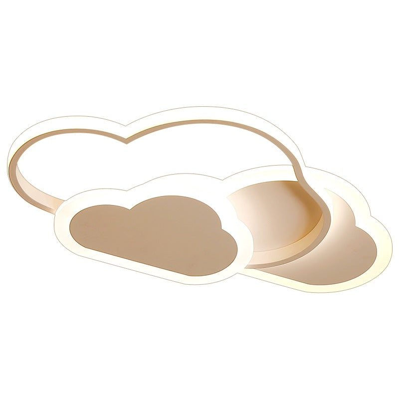 Cartoon Creative Cloud LED Flush Mount Ceiling Light, Modern Kids Room Decor, Colorful Ceiling Lamp, Fun Cartoon Design for Nursery, Energy-Efficient Lighting, Children's Bedroom Lighting Fixture, Playful LED Light for Kids, Unique Flush Mount Ceiling Fix
