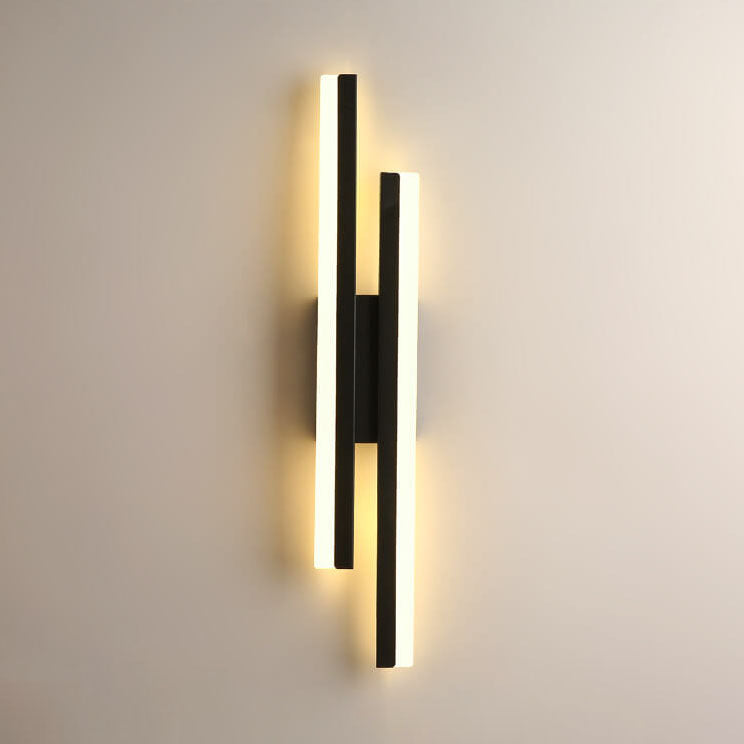 Modern Minimalist Iron Acrylic LED Wall Sconce Light
