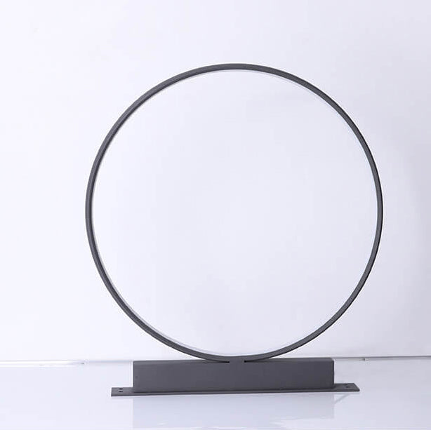 Outdoor Waterproof Acrylic LED Lawn Light with Aluminum Ring Design