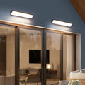 Modern Minimalist LED Wall Sconce - Aluminum Acrylic Waterproof Indoor Outdoor Lamp
