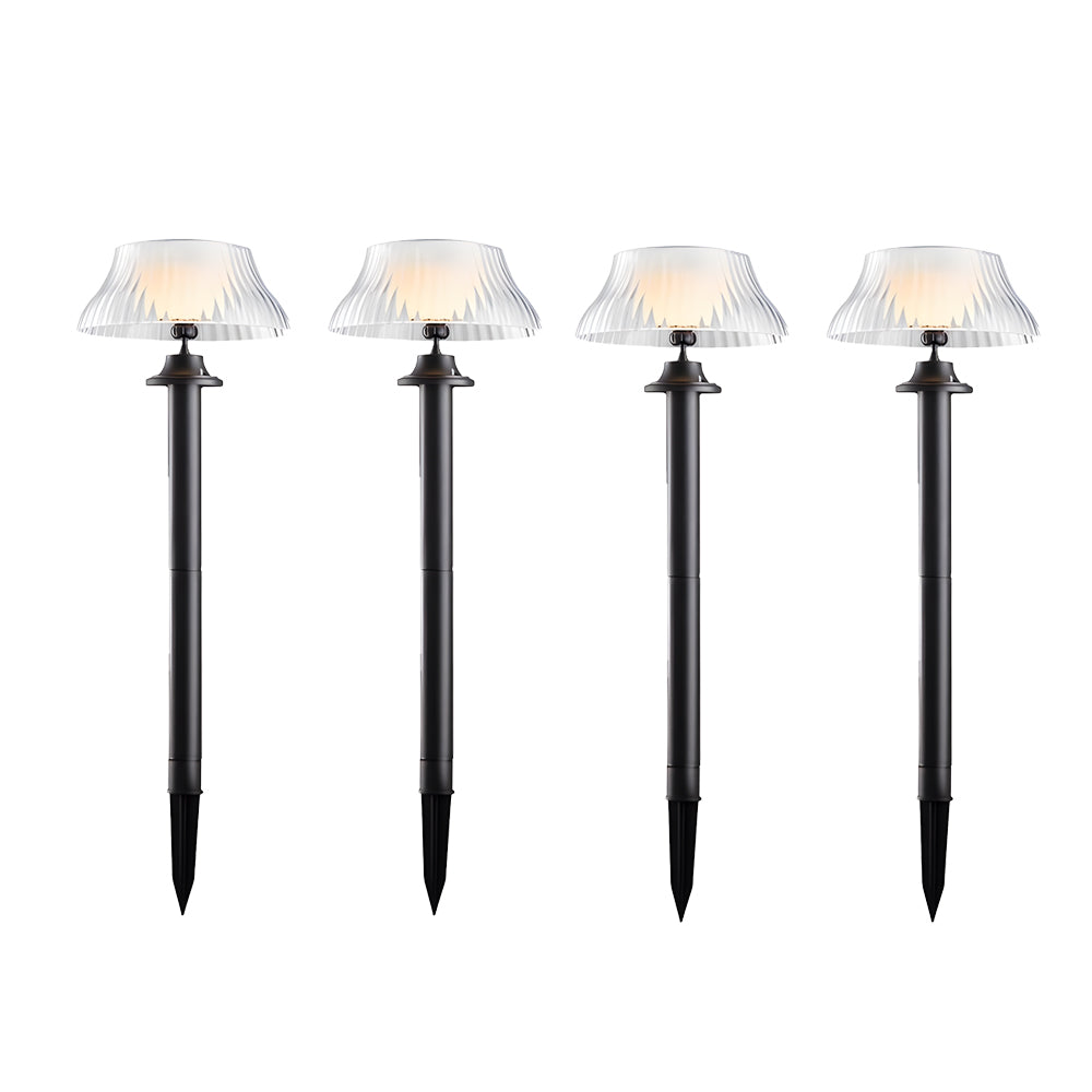Vintage-Style Solar-Powered Waterproof Lawn Stake Light