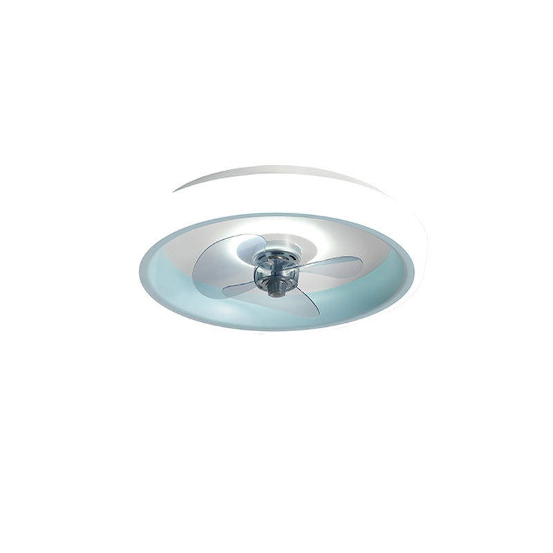 Modern Acrylic LED Ceiling Fan Light - Lightweight Flush Mount Fixture