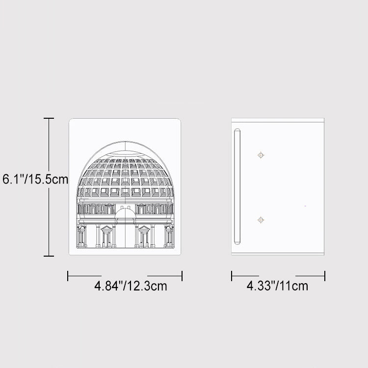 Contemporary Simplicity LED Recessed Wall Sconce Night Light for Bedroom

Illuminate your bedroom with this sleek Contemporary Simplicity Pantheon Plaster Sensor LED Recessed Wall Sconce. Ideal for creating a warm, inviting atmosphere, this modern lamp fe