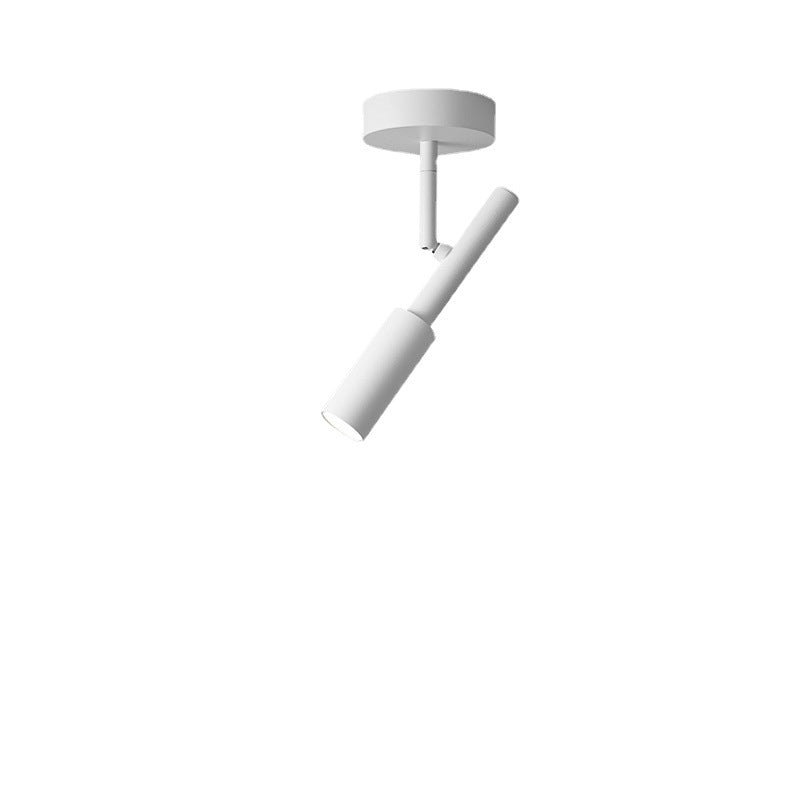 Modern Minimalist LED Spotlight Semi-Flush Mount Ceiling Light for Living Room