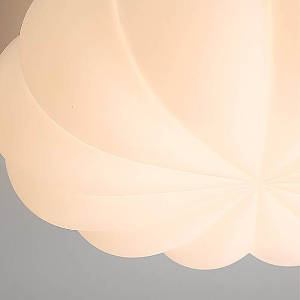 Contemporary Nordic Kids' Flowers LED Flush Mount Ceiling Light