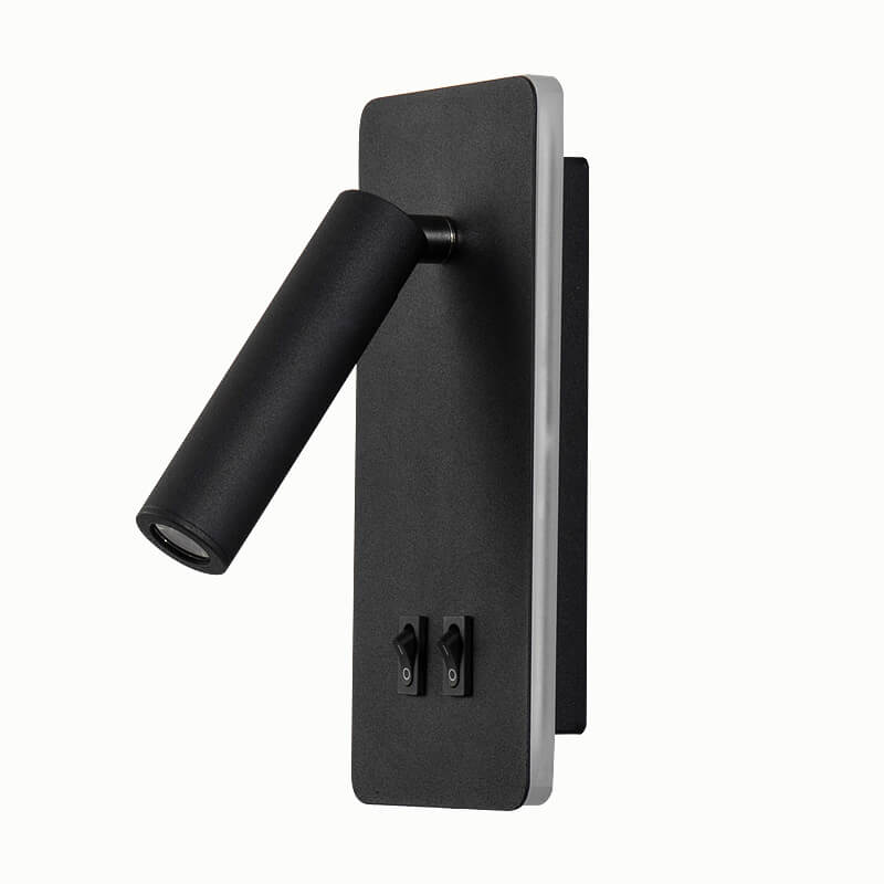 Nordic Iron LED Wall Sconce - Rotatable Spotlight for Living Room & Bedroom