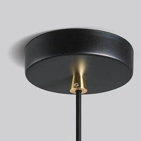 Nordic Minimalist Solid Wood Dome Glass LED Pendant Light