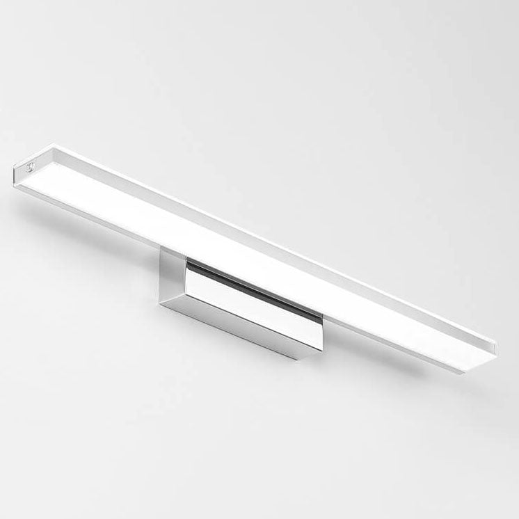Modern Minimalist Stainless Steel LED Vanity Light - Anti-Fog Wall Sconce for Bathroom & Living Room