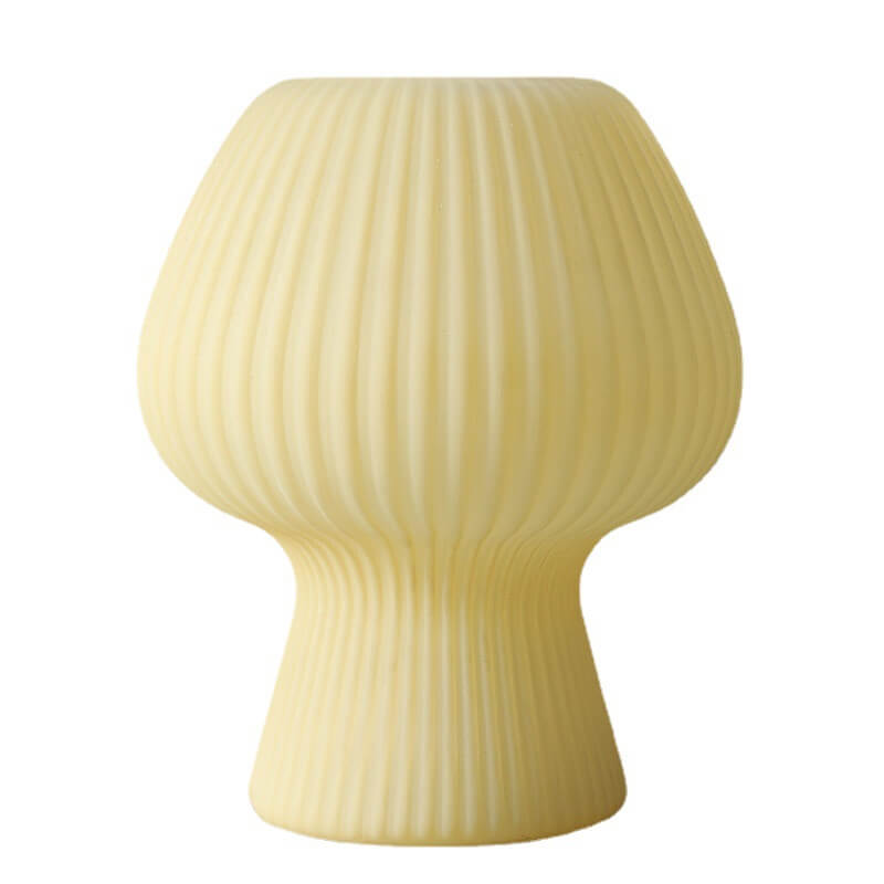 Modern Minimalist Mushroom Glass Table Lamp for Bedside Lighting