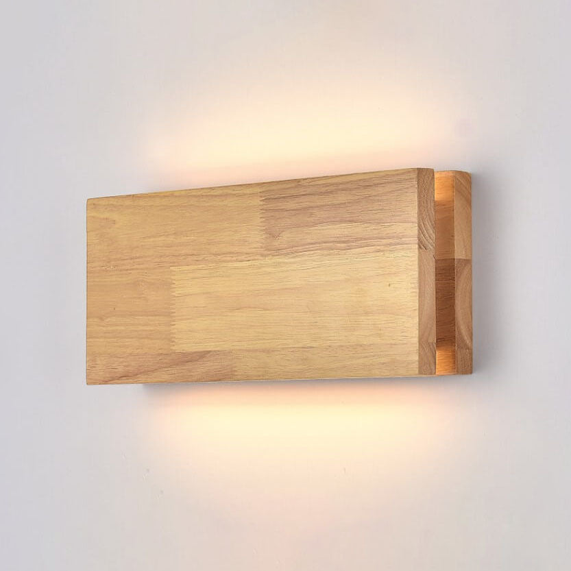 Wabi-Sabi Rectangular Log Wood LED Wall Sconce Lamp

Illuminate your space with our Wabi-Sabi Rectangular Log Wood LED Wall Sconce Lamp. Designed to embrace the beauty of imperfection, this unique light fixture enhances any room with its natural wood text