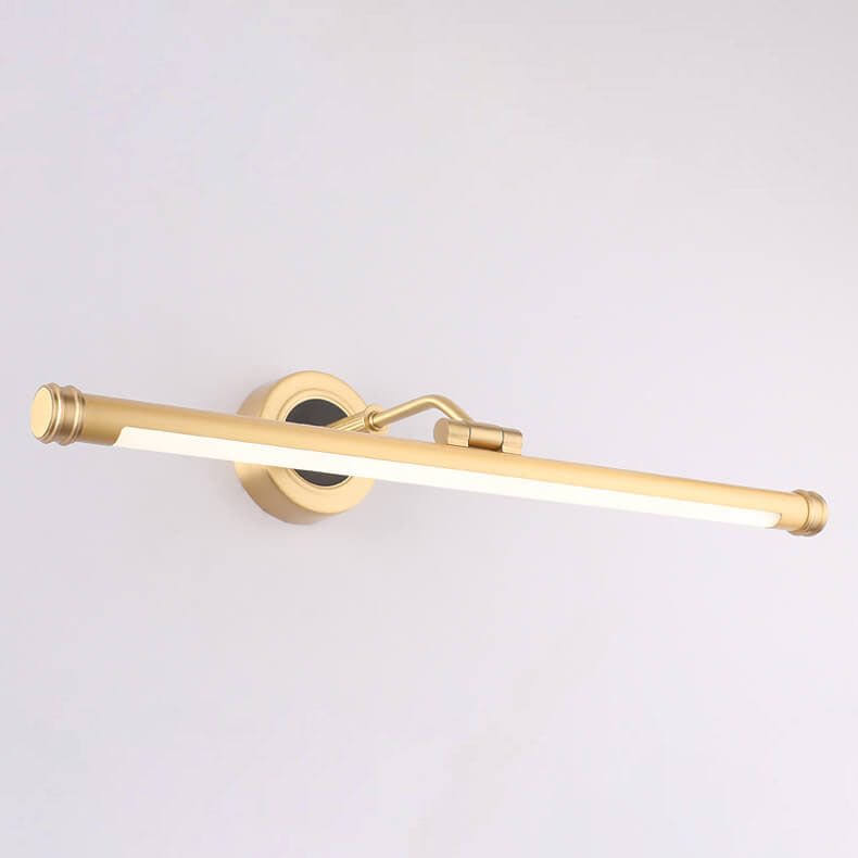 Modern Luxury Full Copper Acrylic LED Vanity Light Sconce Lamp