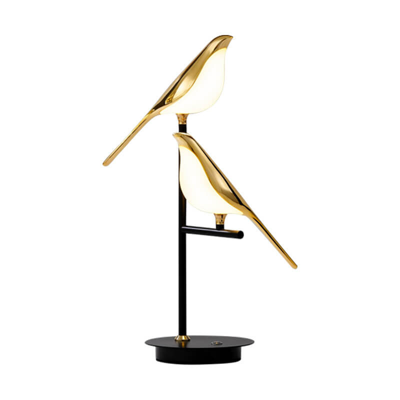 Nordic Minimalist Magpie LED Table Lamp - Contemporary Bird Design, Soft Light, Energy Efficient, Ideal for Home Decor