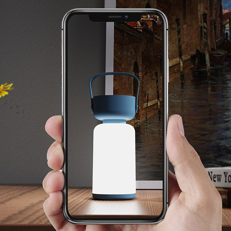 Modern Waterproof Portable LED Table Lamp for Outdoor Patio