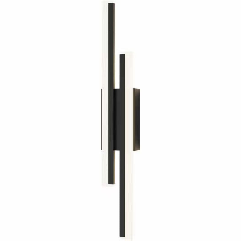 Modern Minimalist LED Wall Sconce - Iron Acrylic Line Design Lighting