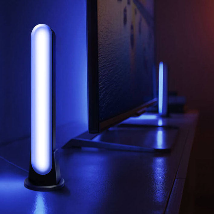 Illusion RGB Bluetooth LED Table Lamp  

Transform your space with the Illusion RGB Bluetooth LED Ambient Table Lamp. This innovative lamp seamlessly blends functionality with modern design, offering a captivating ambiance for any setting. With RGB color
