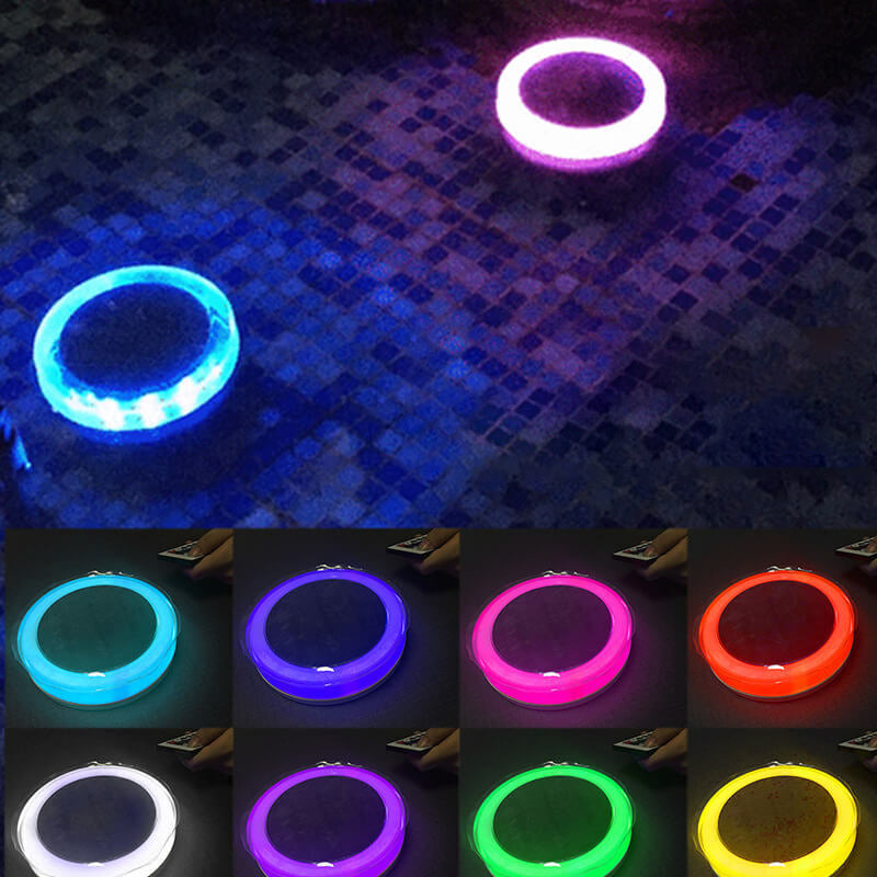 Solar Waterproof Floating LED Pool Light - Decorative Outdoor Lighting for Pools and Gardens
