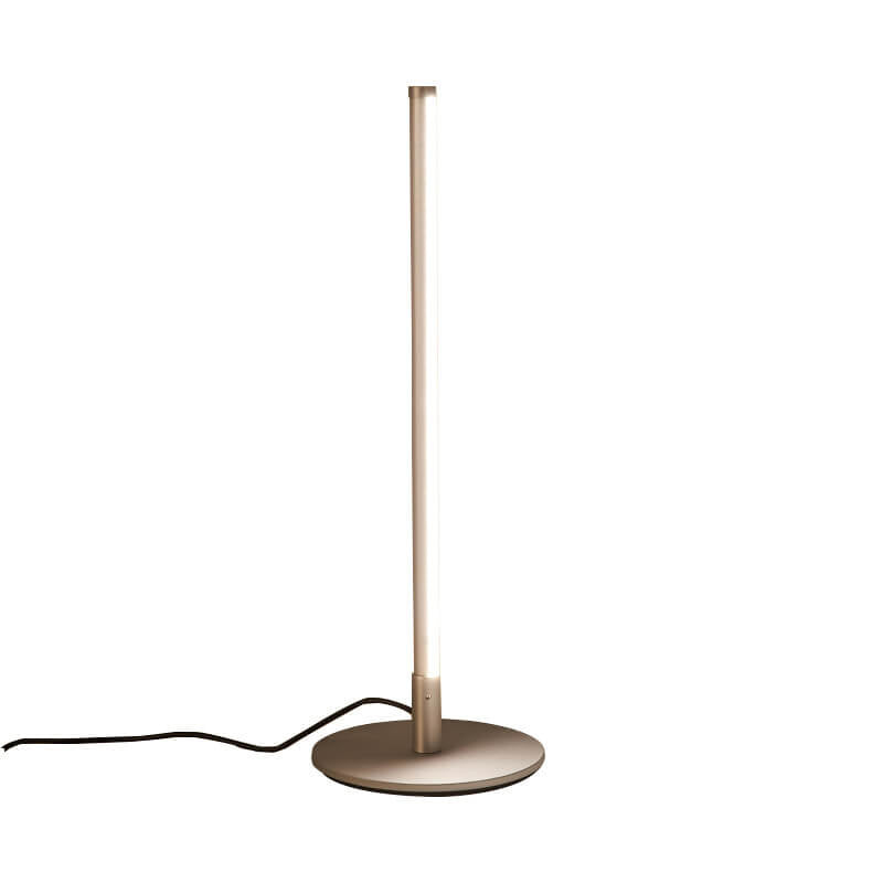 Modern Minimalist Linear LED Table Lamp - Sleek Design, Adjustable Brightness, USB Powered, Energy Efficient Lighting for Home Office Decor