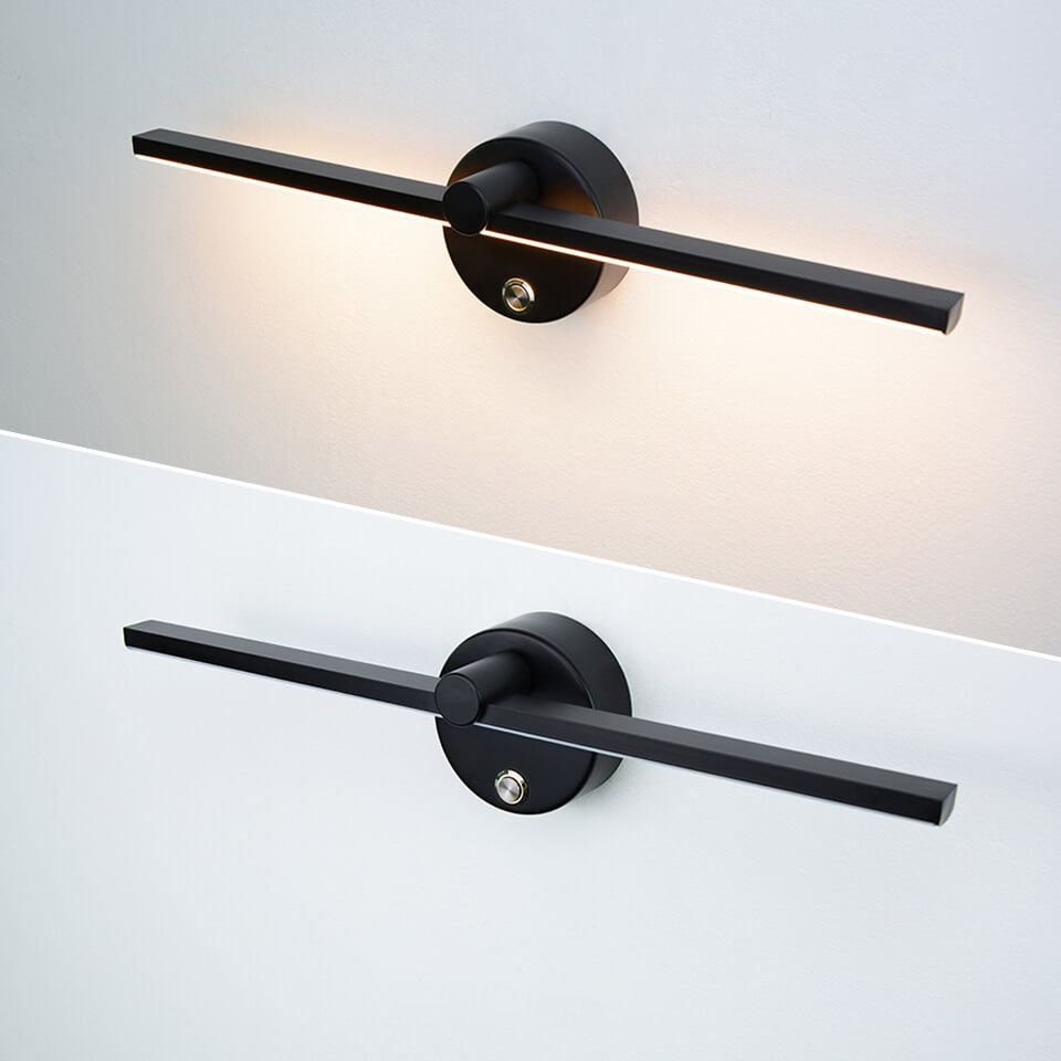 Nordic Minimalist Aluminum LED Wall Sconce Mirror Lamp