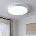 Modern Minimalist Round Acrylic LED Flush Mount Ceiling Light for Living Room & Bedroom