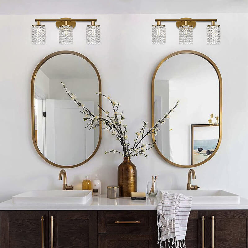 Creative 2/3-Light Particle Cup Shape Vanity Wall Sconce Lamp