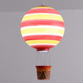 Scandinavian Modern Hot Air Balloon Pendant Light - Iron Acrylic 1-Light Decor