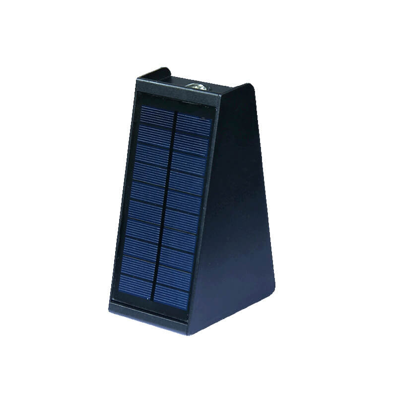 Solar Outdoor Waterproof LED Wall Sconce - Up & Down Lights
