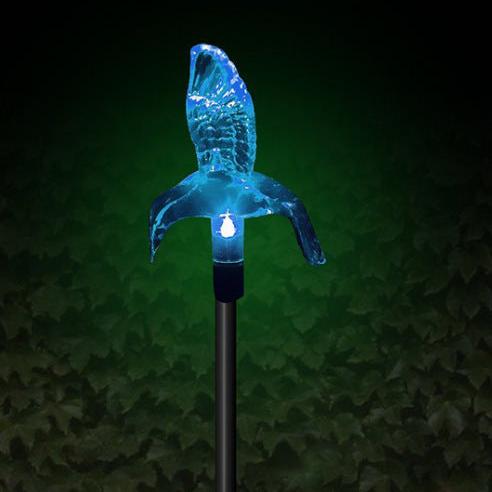 Solar Hummingbird Butterfly Dragonfly Outdoor LED Path Light - Garden Courtyard Decorative Ground Insert Lighting