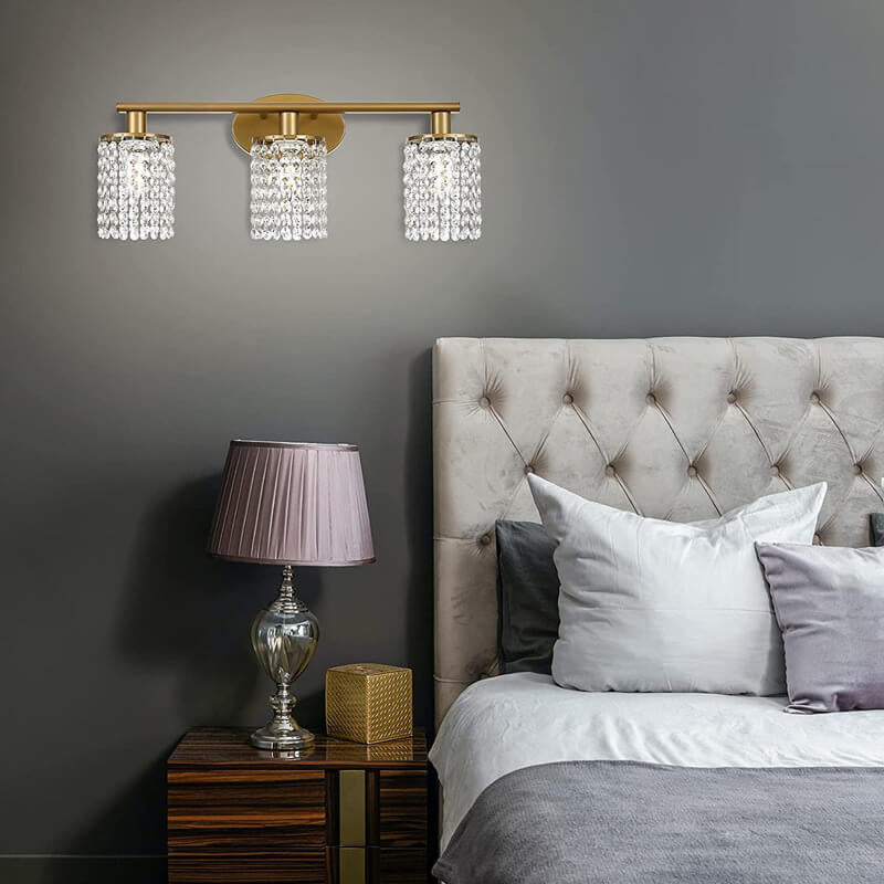 Creative 2/3-Light Particle Cup Shape Vanity Wall Sconce Lamp