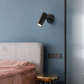 Modern Simplicity Cylindrical Spotlight 1-Light Reading Wall Sconce Lamp