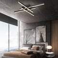 Industrial Aluminum Geometric LED Flush Mount Light