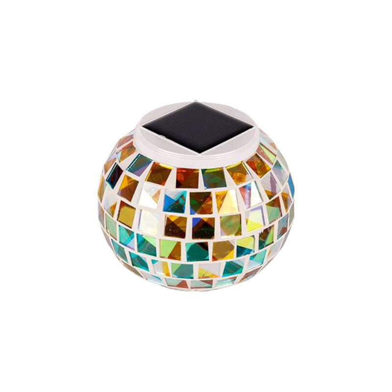Tiffany Solar Waterproof LED Mosaic Lawn Light - Outdoor Decorative Lighting