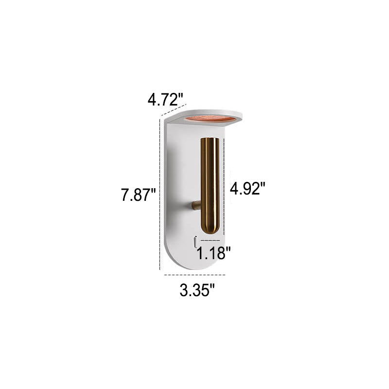 Industrial Adjustable LED Wall Sconce - Rotatable Flame Light Shadow Lamp